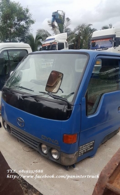 สินค้าเก่านอก ขายถูกด่วนๆหัวเก๋งรถบรรทุก4ล้อใหญ่ ,6 ล้อเล็ก CABIN TOYOTA DYNA LY211-300 (ตากลม/รุ่นยกหัวไม่ได้/มีเฉพาะหัวเก๋ง) ราคาเพียง 32,000 บาท สนใจรีบติดต่อ 0819337688