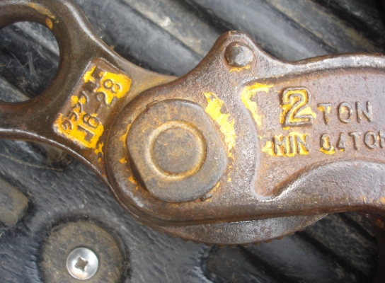 ขายตะขอยกของ NETSUREN CLAMP ขนาด 2ตัน made in japan