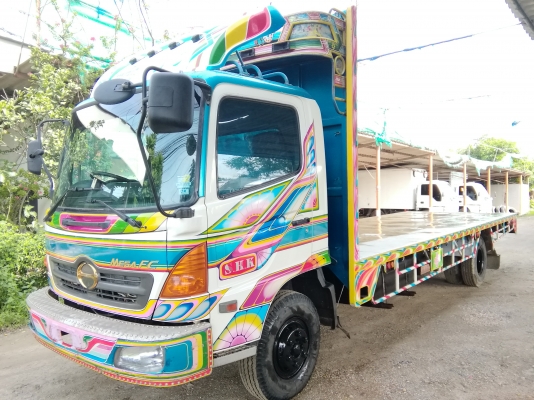 6 ล้อกลาง *EURO.2* HINO MEGA FC4J 175 แรงม้า *ยาว 6.50 ม.* รถสวยเดิม+สวยจริง+พร้อมใช้งาน * รถห้างแท้