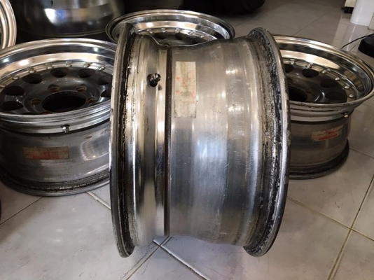 ขายล้อหยดน้ำ WEDS MADMASTER 3 ชิ้นแท้ ขอบ 15x8+5 6รูกระบะ ประมูลญี่ปุ่น