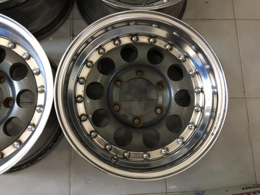 ขายล้อหยดน้ำ WEDS MADMASTER 3 ชิ้นแท้ ขอบ 15x8+5 6รูกระบะ ประมูลญี่ปุ่น ขายล้อหยดน้ำ WEDS MADMASTER 3 ชิ้นแท้ ขอบ 15x8+5 6รูกระบะ ประมูลญี่ปุ่น