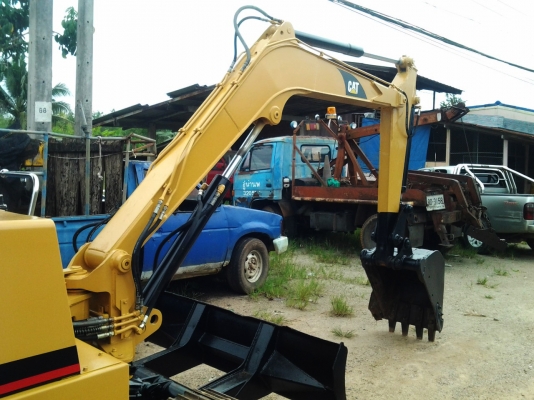 รถแบ๊คโฮ MITSUBISHI ME45 ทำสี CAT 305 ทำงานเร็วทุกระบบ สภาพสวยๆ พร้อมใช้งานทุกระบบ