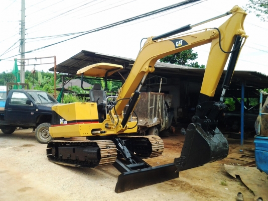 รถแบ๊คโฮ MITSUBISHI ME45 ทำสี CAT 305 ทำงานเร็วทุกระบบ สภาพสวยๆ พร้อมใช้งานทุกระบบ