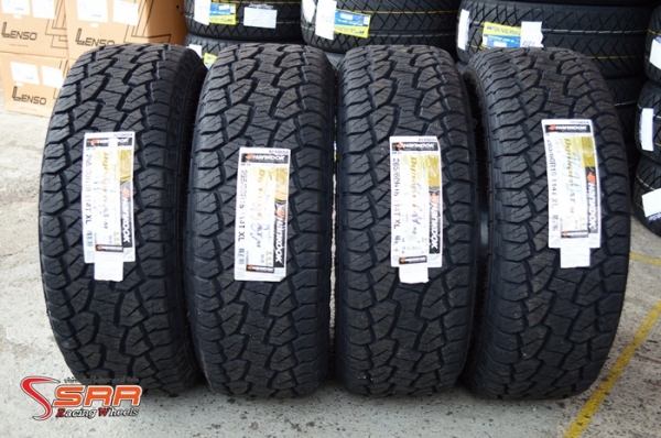HANKOOK AT-M 265/60R18 เส้นละ 4,500 บาทปี17
