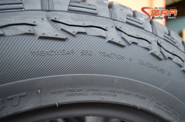 HANKOOK AT-M 265/60R18 เส้นละ 4,500 บาทปี17