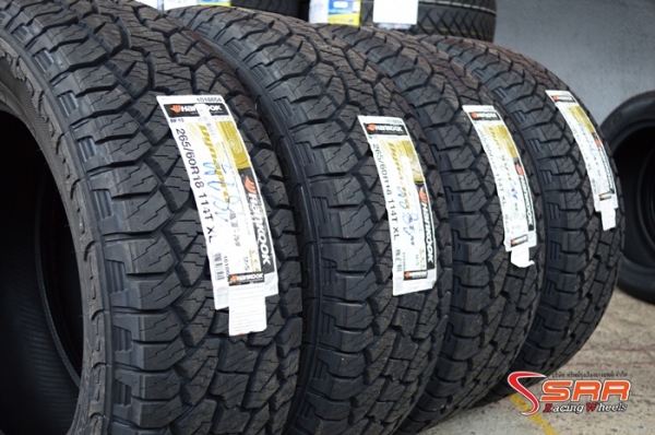 HANKOOK AT-M 265/60R18 เส้นละ 4,500 บาทปี17 HANKOOK AT-M 265/60R18 เส้นละ 4,500 บาทปี17