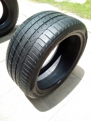 265/35R18   PIRELLI PZERO Made in GERMANY  ปี14 มี  1 เส้น  tel. 081-427-3941