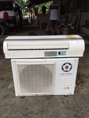 **** ขายแอร์ SAIJO DENKI 12500 BTU สภาพสวย ****
