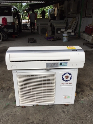 **** ขายแอร์ SAIJO DENKI 12500 BTU สภาพสวย ****