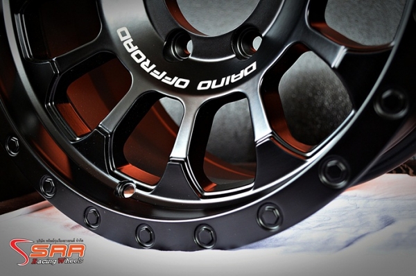 ล้อแม็กซ์ OFFROAD DAINO ขอบ16 สีดำทั้งวง