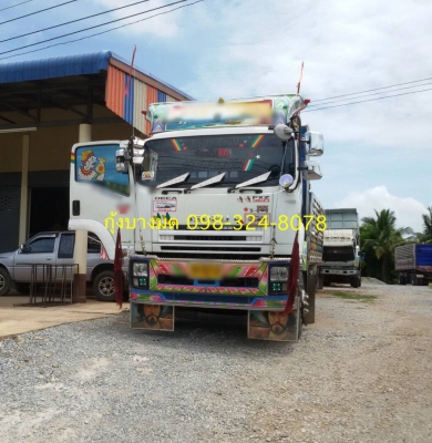 Isuzu 360 แรง ปี 53 แม่ลูกไม่ดัมพ์อู่เสรีชัย ลูก 3 เพลายาว 7.20 เมตร ทะเบียนพร้อม Isuzu 360 แรง ปี 53 แม่ลูกไม่ดัมพ์อู่เสรีชัย ลูก 3 เพลายาว 7.20 เมตร ทะเบียนพร้อม