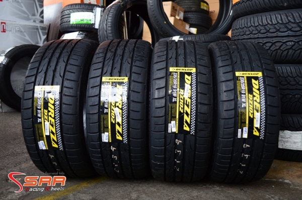 DUNLOP DZ102 235/35R19 ปี17 เส้นละ 7,500 บาท