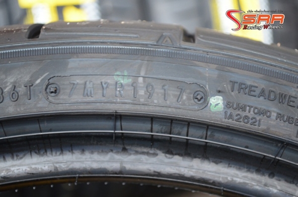DUNLOP DZ102 275/30R19 ปี17 เส้นละ 8,500 บาท DUNLOP DZ102 275/30R19 ปี17 เส้นละ 8,500 บาท