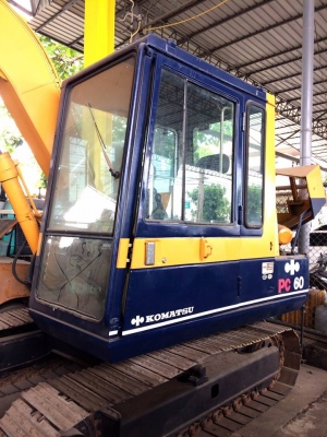 KOMATSU PC 60-5 รถนอกญี่ปุ่นไม่เคยผ่านการใช้งานในไทย พร้อมอินวอย