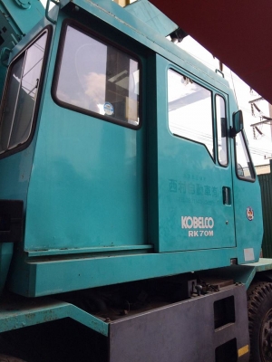 KOBELCO RK70M เครนนอกญี่ปุ่นไม่เคยผ่านการใช้งานในไทย