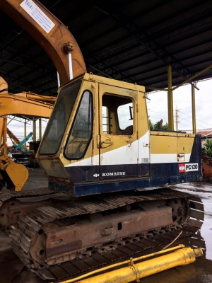 KOMATSU PC 120-1 ราคา 650000 บาท รถแบคโฮบูมยาวสภาพดี