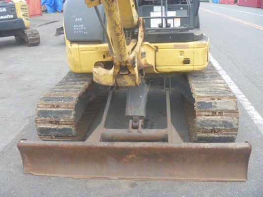 Komatsu PC40MR-2 เก่าญี่ปุ่น มีไลน์หัวแย๊ก แทรคเหล็กหุ้มก้อนยาง