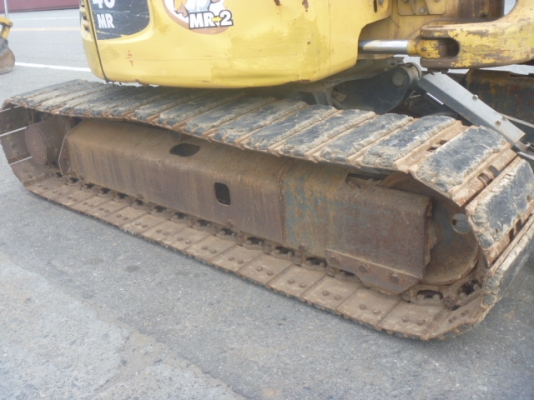 Komatsu PC40MR-2 เก่าญี่ปุ่น มีไลน์หัวแย๊ก แทรคเหล็กหุ้มก้อนยาง