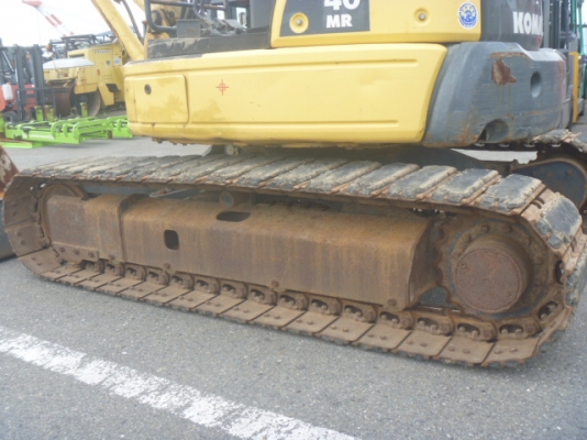 Komatsu PC40MR-2 เก่าญี่ปุ่น มีไลน์หัวแย๊ก แทรคเหล็กหุ้มก้อนยาง