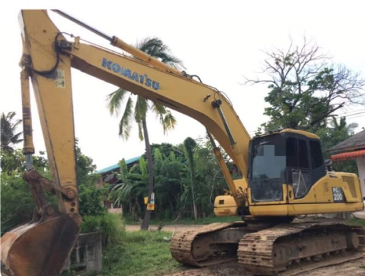 Komatsu Pc200-7 รถพร้อมใช้ เครื่องดี ช่วงล่างดี เอวมีขยับ เอกสารใบแจ้งจำหน่าย