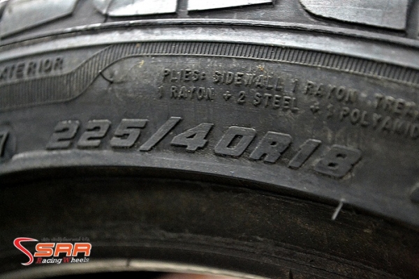 GOODYEAR Eagle F1 ASymmetric 2 225/40R18 ROF ปี17
