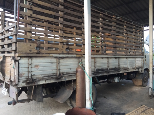 กระบะพร้อมคอก ยาว 5.5 เมตร  คัชซี 75 ซม.