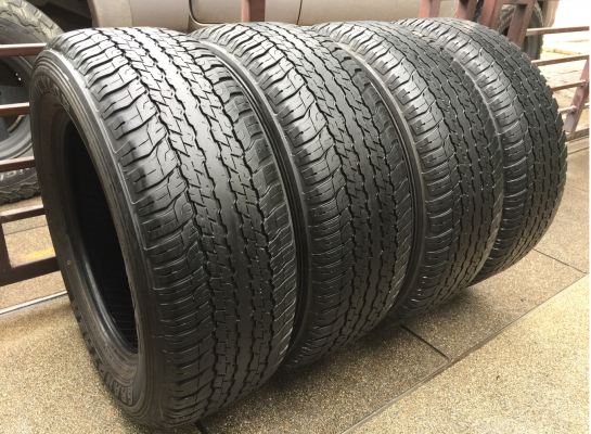 ยาง Dunlop 265 60 18 ปี16 ดอกเต็ม เนื้อนิ่มๆ ราคาไม่แพง
