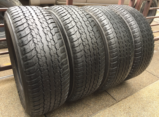ยาง Dunlop 265 60 18 ปี16 ดอกเต็ม เนื้อนิ่มๆ ราคาไม่แพง ยาง Dunlop 265 60 18 ปี16 ดอกเต็ม เนื้อนิ่มๆ ราคาไม่แพง