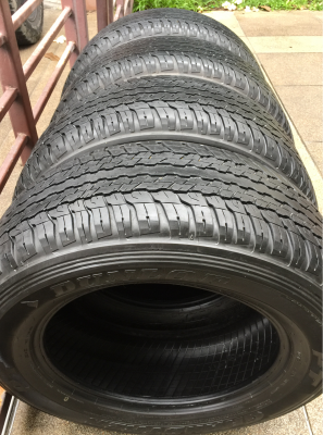 ยาง Dunlop 265 60 18 ปี16 ดอกเต็ม เนื้อนิ่มๆ ราคาไม่แพง