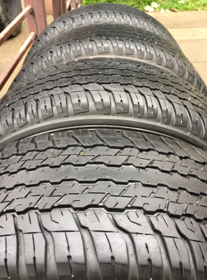 ยาง Dunlop 265 60 18 ปี16 ดอกเต็ม เนื้อนิ่มๆ ราคาไม่แพง