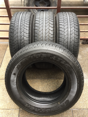 ยาง Dunlop 265 65 17 ปี16 ดอกเต็ม เนื้อนิ่มๆ ไม่มีปะ ใช้ยาว ราคาไม่แพง