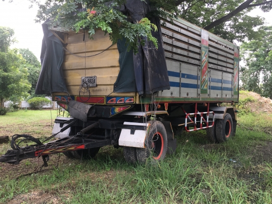 พ่วง 18 ล้อ ISUZU FVZ195 ปี 46 กระบะมิเนียม - ดั้ม อู่เชิดชัย นครปฐม สภาพพร้อมใช้ พร้อมโอน ราคา 1.35 ล้าน
