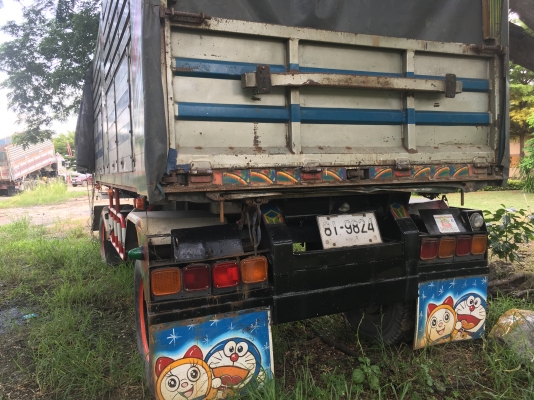 พ่วง 18 ล้อ ISUZU FVZ195 ปี 46 กระบะมิเนียม - ดั้ม อู่เชิดชัย นครปฐม สภาพพร้อมใช้ พร้อมโอน ราคา 1.35 ล้าน