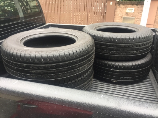 ยาง Goodyear 265 65 17 ปี16 ดอกเต็ม ใช้ยาว ราคาไม่แพง