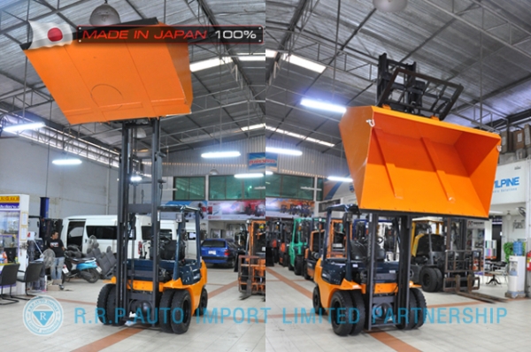 ขายรถโฟล์คลิฟท์มือสอง TOYOTA รุ่น 7FD25-11741 นำเข้าจากประเทศญี่ปุ่น 100\% ไม่เคยใช้งานในไทย