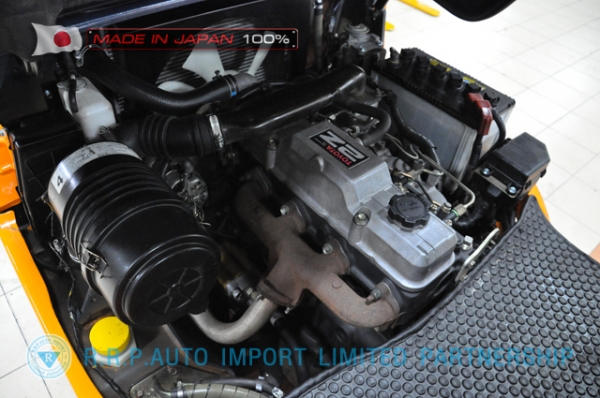 ขายรถโฟล์คลิฟท์มือสอง TOYOTA รุ่น 7FD25-11741 นำเข้าจากประเทศญี่ปุ่น 100\% ไม่เคยใช้งานในไทย