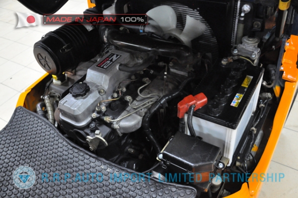 ขายรถโฟล์คลิฟท์มือสอง TOYOTA รุ่น 7FD25-11741 นำเข้าจากประเทศญี่ปุ่น 100\% ไม่เคยใช้งานในไทย