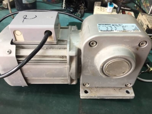 2,200 บ. ส่งฟรี083-2000058  LINE ID: line832923 ชุดมอเตอร์เกียร์ทด MISTUBISHI และชุดอินเวอร์เตอร์ MISTUBISHI ขนาด 200 W. พร้อมประกอบต่อใช้งานตามภาพ ใช้งานง่ายต่อไฟบ้านได้เลย(มีหลายชุด)