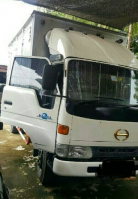ขาย&lt;298,000บ&gt;หกลัอ ฮีโน่ DUTRO136โบว์ ยูโร 2 ปี46 ตู้แห้ง ยาว4.30ม.&quot;ช่วงล้อต่อดั้ม&quot;แ