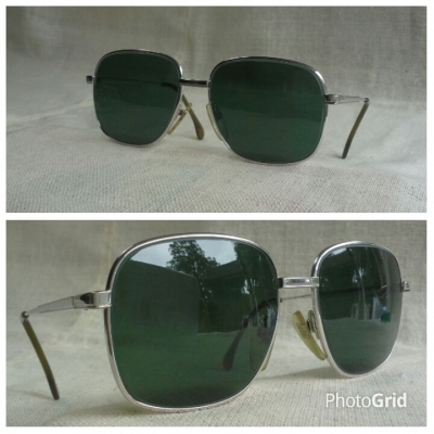 แว่นตาเยอรมันทองขาว ยุค &#039;70s ล้ำค่า!  หายาก!  Vintage METZLER handmade in Germany 10 K