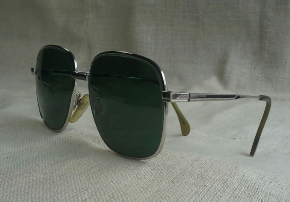 แว่นตาเยอรมันทองขาว ยุค &#039;70s ล้ำค่า!  หายาก!  Vintage METZLER handmade in Germany 10 K