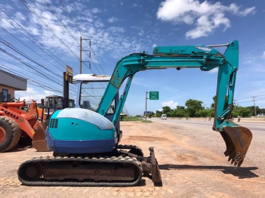 ขายรถแบคโฮ KUBOTA RX-502 (ขนาด 5 ตัน) คอนโทรลน้ำมัน ปั๊มนิ้ว รถนอกนำเข้าจากญี่ปุ่น มีVDOการทำงานครับ