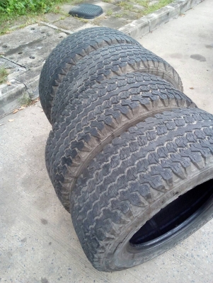265/65R17 GOODYEAR WRANGLER AT/S  ปี14 ชุด 4 เส้น โทร.081-427-3941