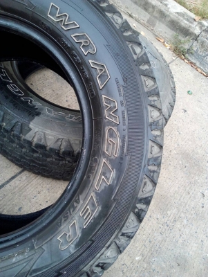 265/65R17 GOODYEAR WRANGLER AT/S  ปี14 ชุด 4 เส้น โทร.081-427-3941