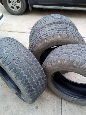 265/65R17 GOODYEAR WRANGLER AT/S  ปี14 ชุด 4 เส้น โทร.081-427-3941