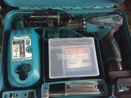 ขายสว่านแบต MAKITA 10.8v มือสองสภาพสวยพร้อมใช้ครับ