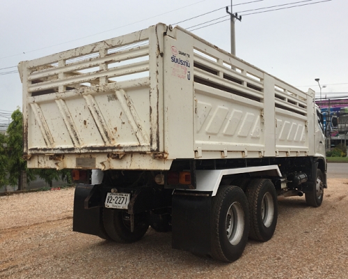 ขายสิบล้อ HINO FM1A 344 แรง ซีรีส์500 ดั้มพ์สามมิตร ปลายปี 56 สภาพป้ายแดง