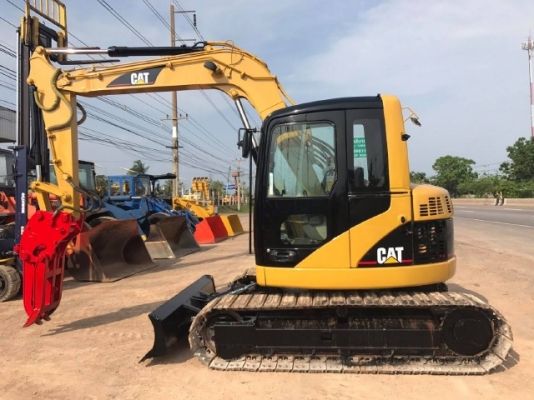 ขายรถแบคโฮ CAT 308CCR พร้อมหัวคีบไฮโดรลิค มีลายหัวกระแทก รถนอกนำเข้าเองจากญี่ปุ่น มีVDOการทำงานครับ
