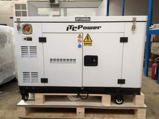 เครื่องปั่นไฟ 10KVA/10KW 1เฟส รับประกันสินค้า 1ปี มีสินค้าพร้อมส่ง