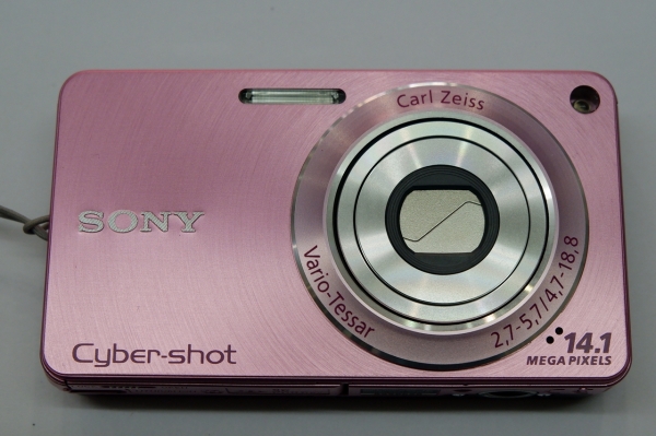 กล้องดิจิตอล Sony DSC-W350 สีชมพู 14.1MP Mem2GB ที่ชาร์ท ซอง สภาพใหม่มาก ส่งฟรี